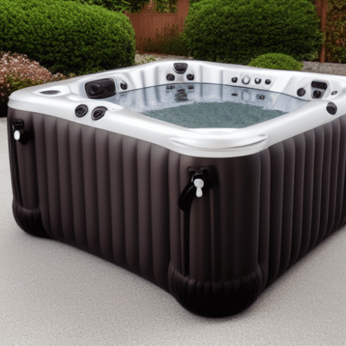 A durable inflatable tub