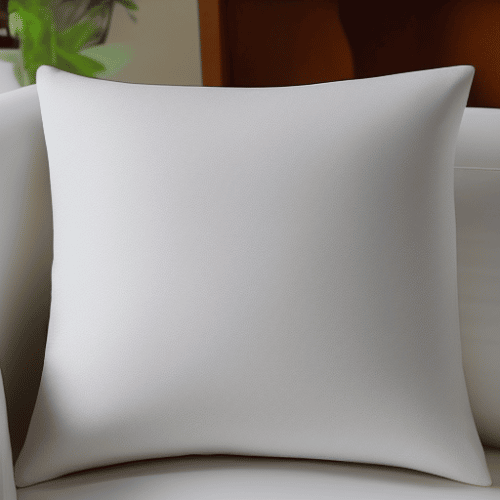 A deep-cleaned Memory foam pillow