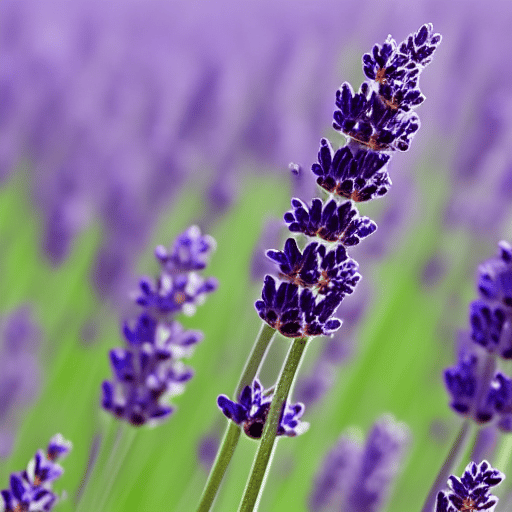 Lavender up close