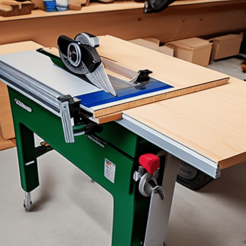 a electric table saw