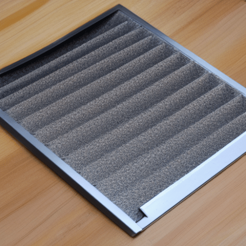 cleaning a cooker hood filter
