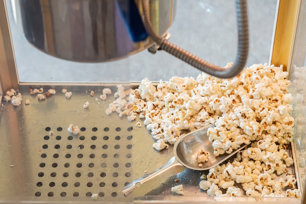 how to clean a popcorn maker