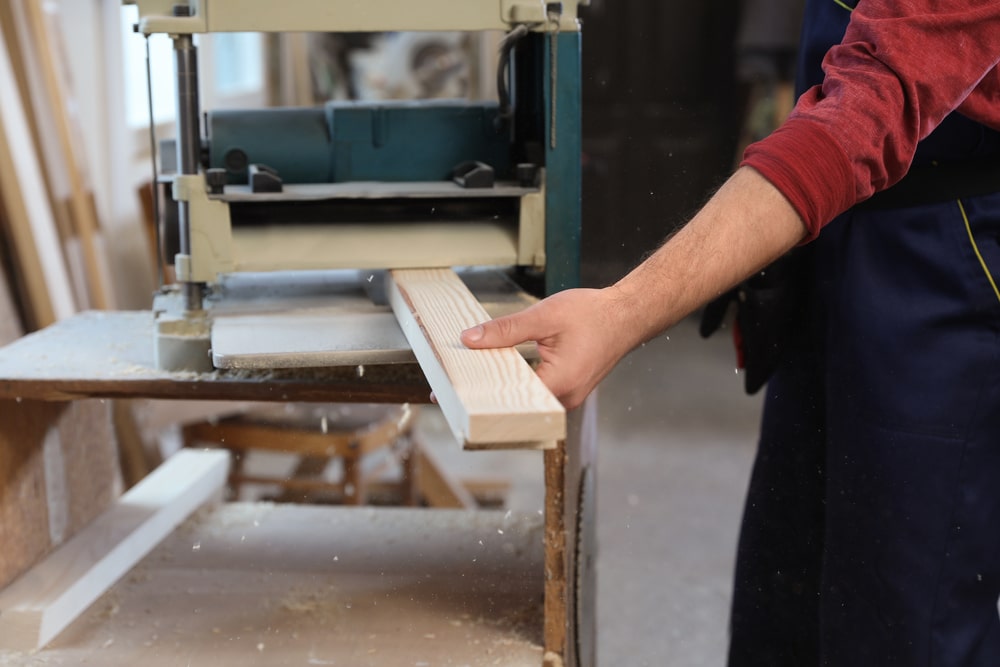 how to set up planer thicknesser blades