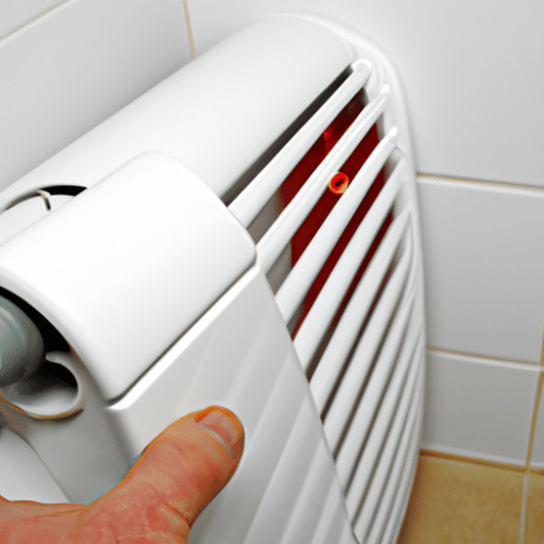 How to install an electric bathroom heater