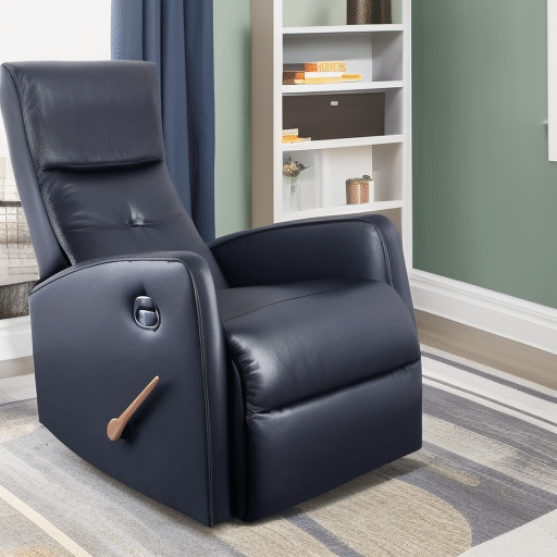 a chair with a handle