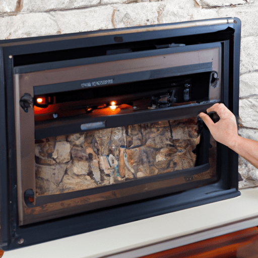 how to remove an electric fireplace