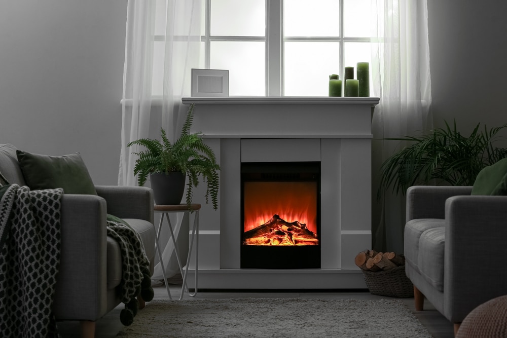 how to build a frame for an electric fireplace insert