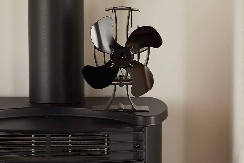 how to build a heat powered stove fan