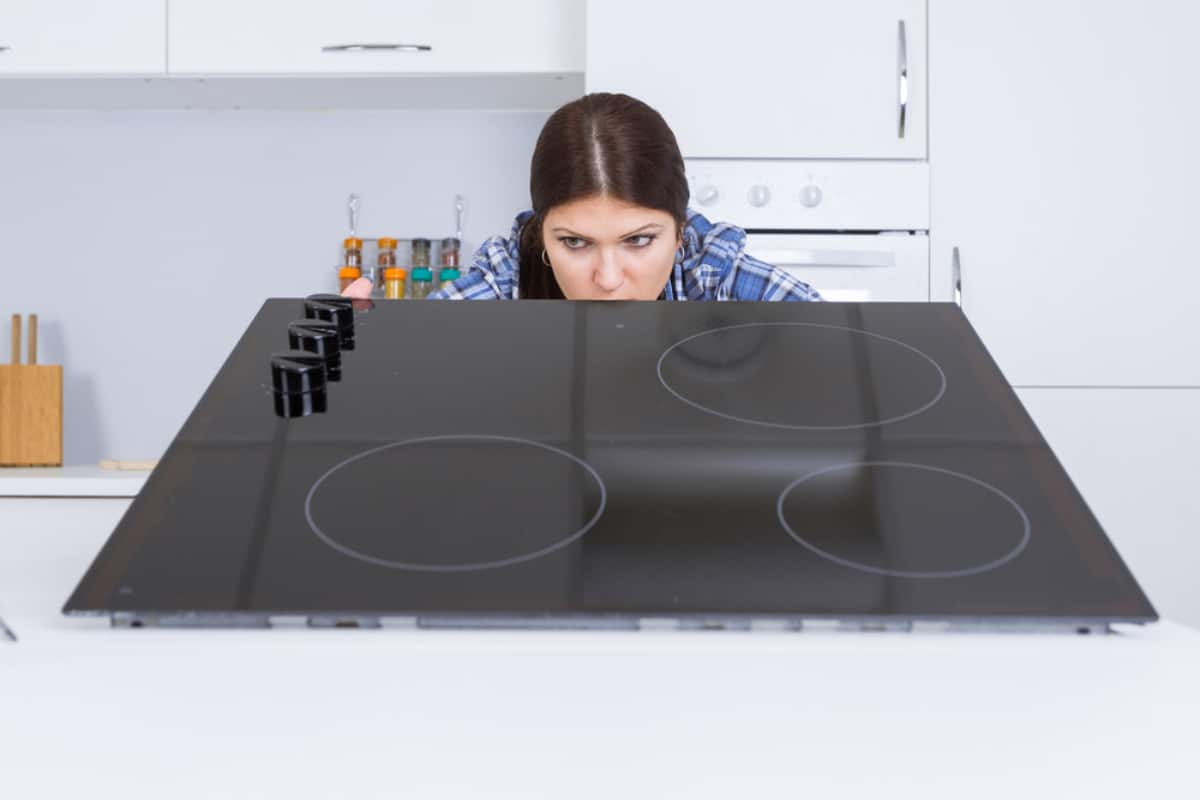 how to remove an induction hob