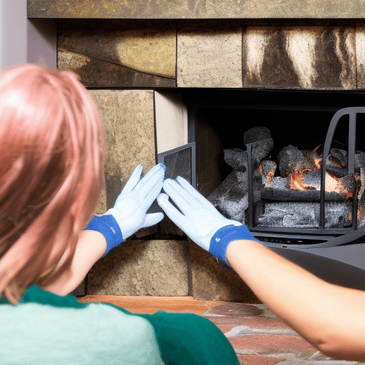 how to convert a gas fireplace to electric